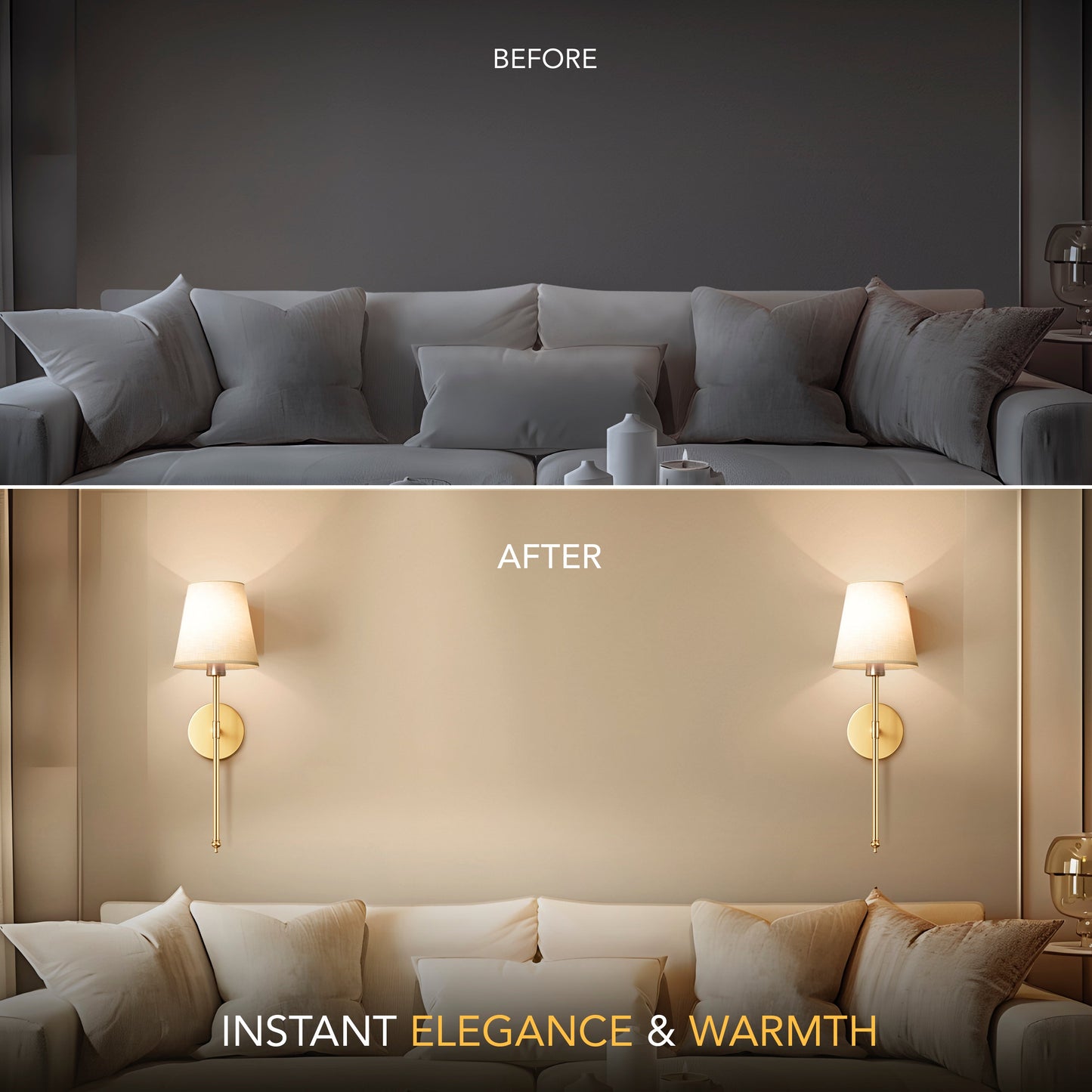 Vilo - Wireless Wall Lamps (2 Pieces)