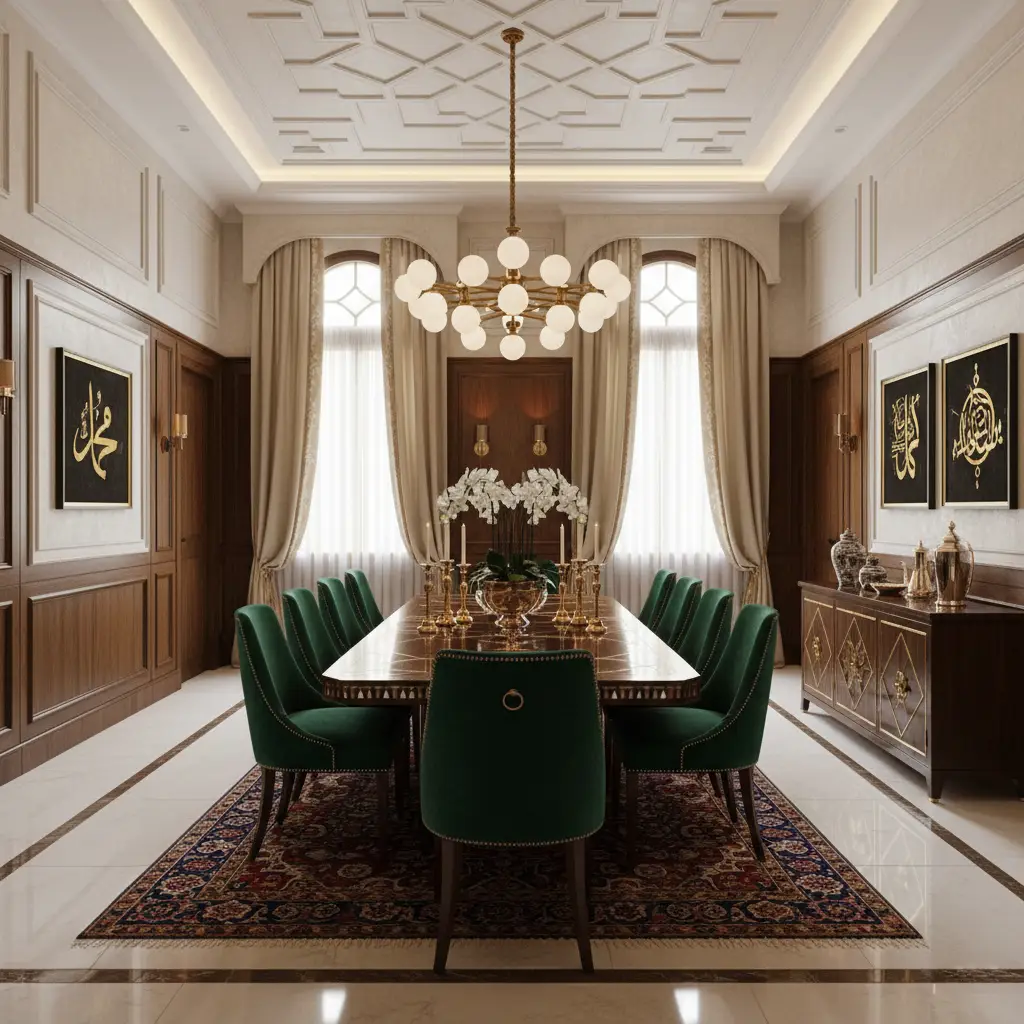 Modern Arabic interior design style