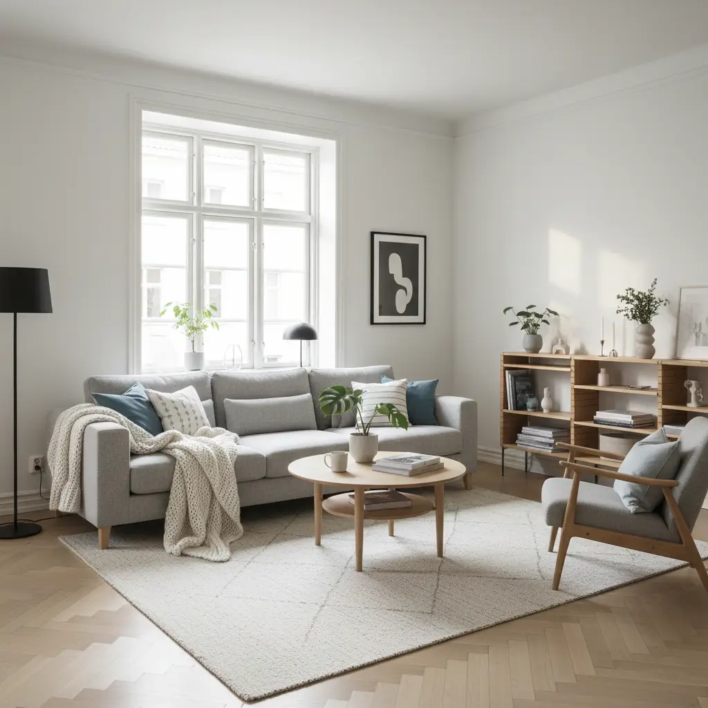 Scandinavian interior design style